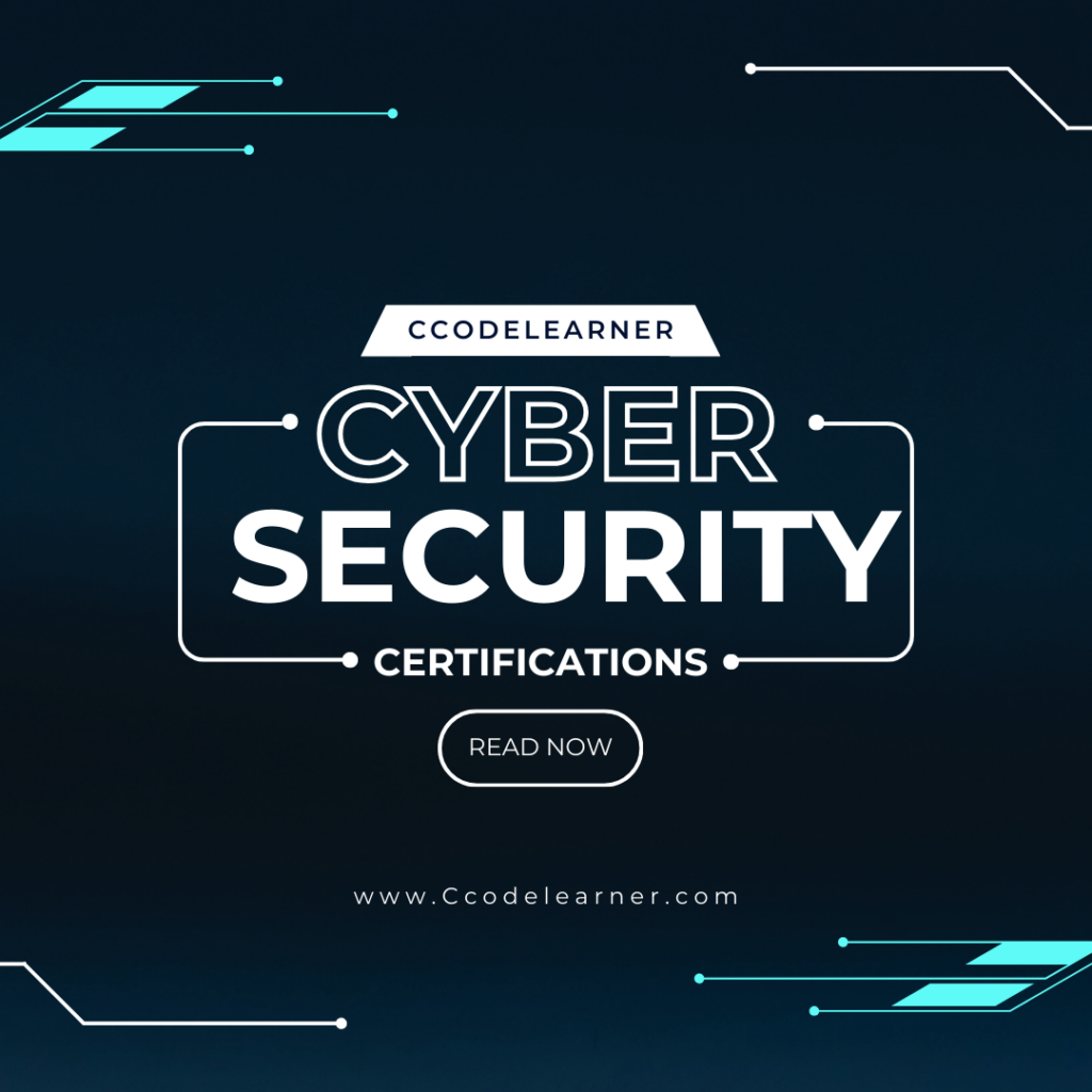 Top 5 Cyber Security Certifications For Beginners A Comprehensive Guide Ccodelearner