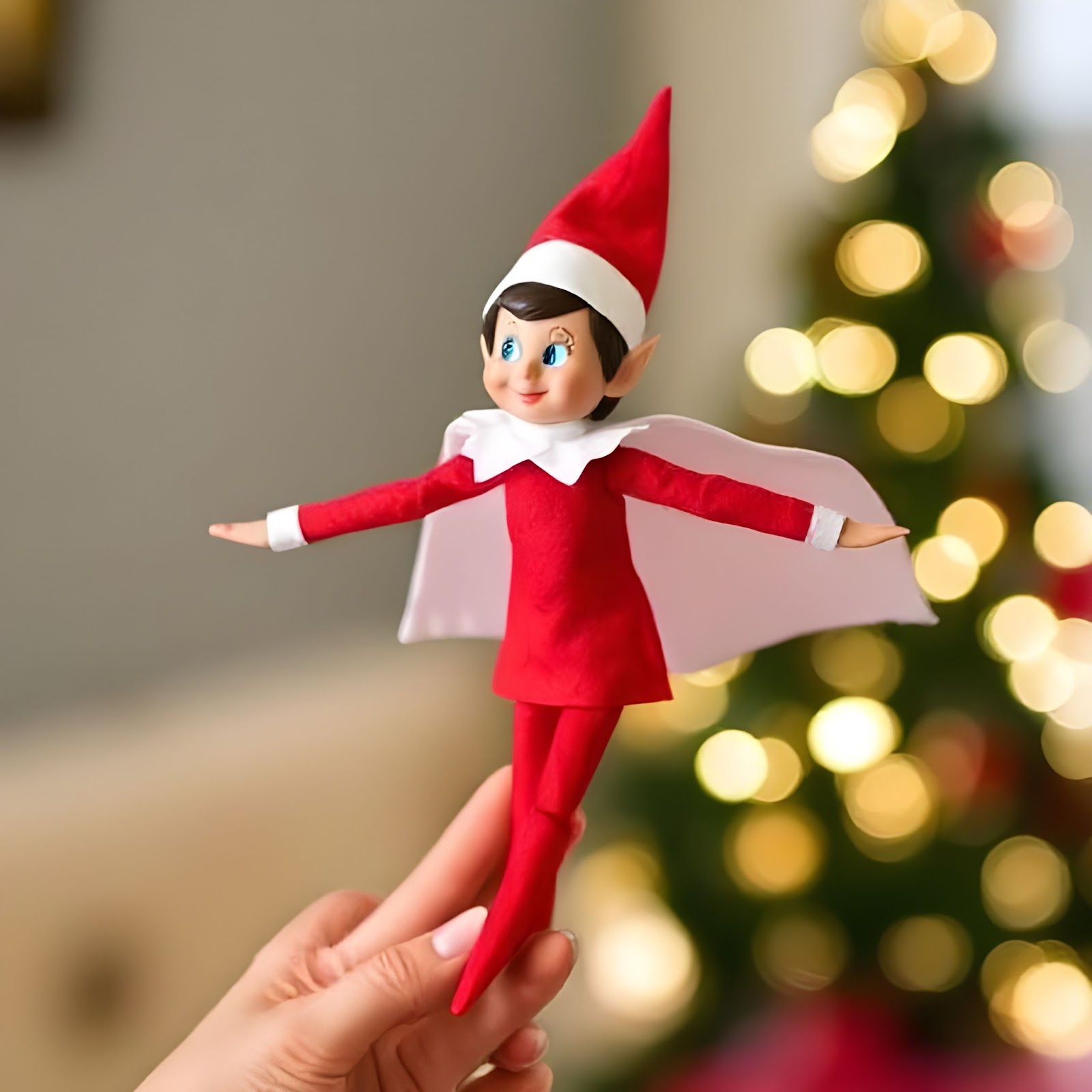 Elf as Superhero - ELF ON THE SHELF IDEAS 21