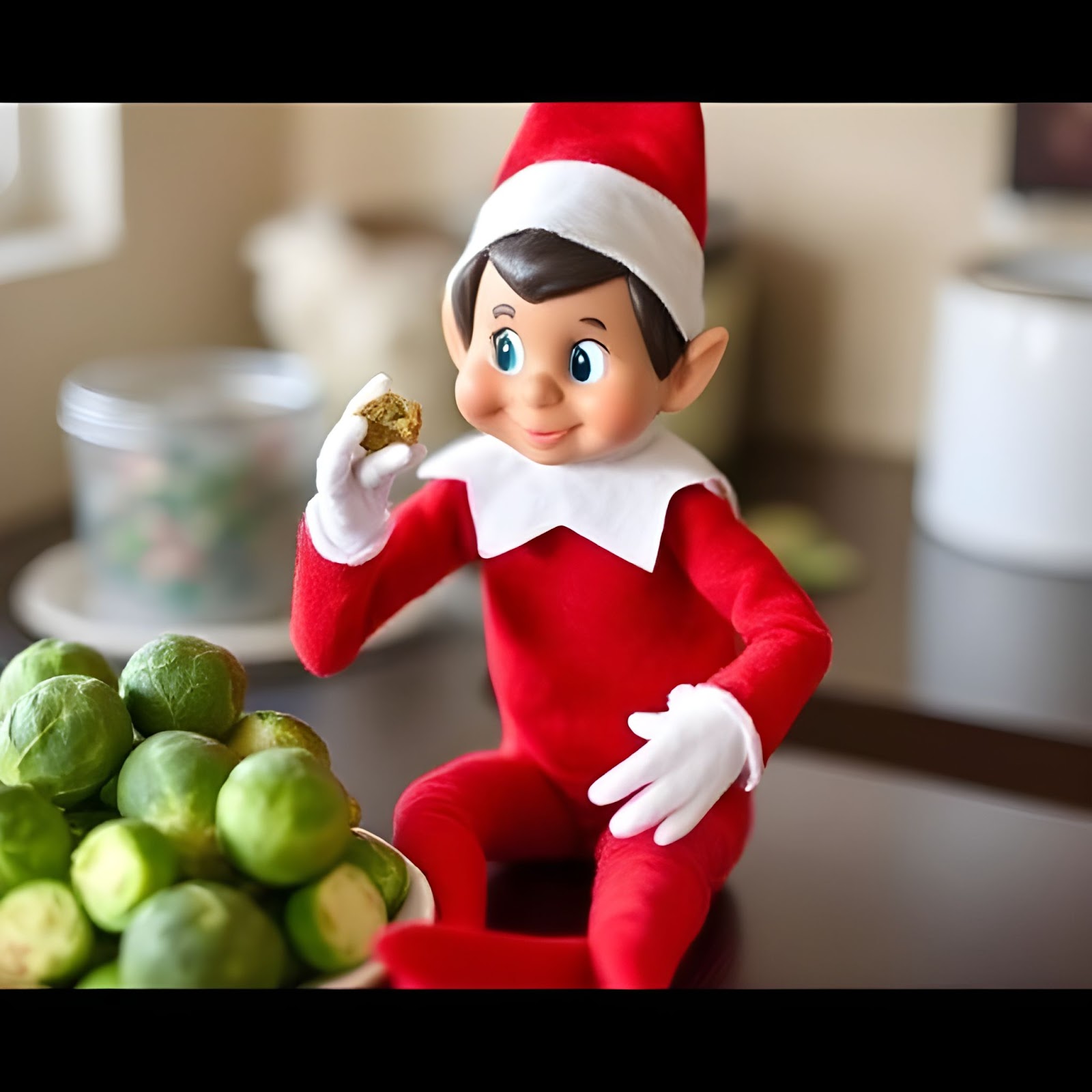 Sprout Swapping Elf -ELF ON THE SHELF IDEAS 25