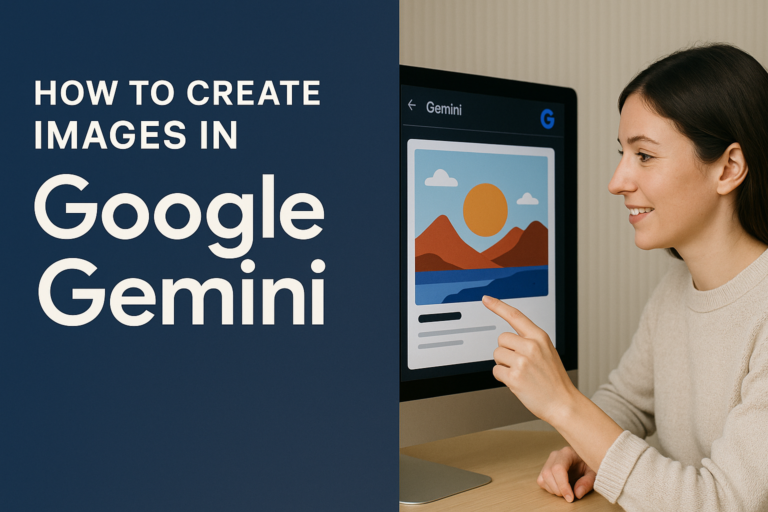 How to create images in Google Gemini