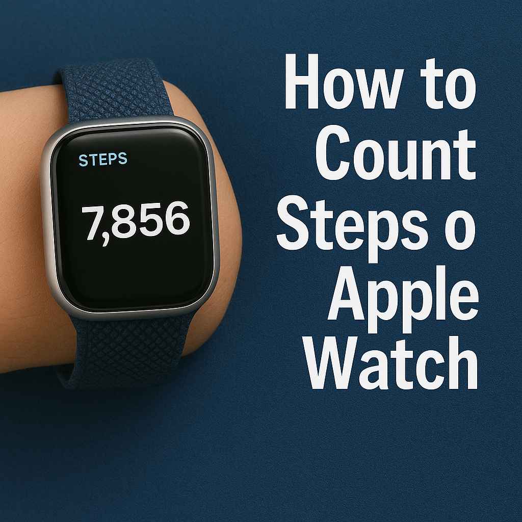 How to Count Steps on Apple Watch
