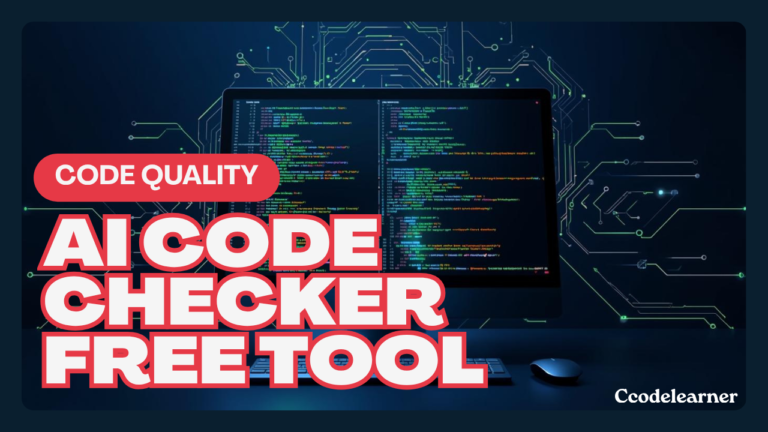 AI Code Checker – Free Code Quality & Error Fixing Tool