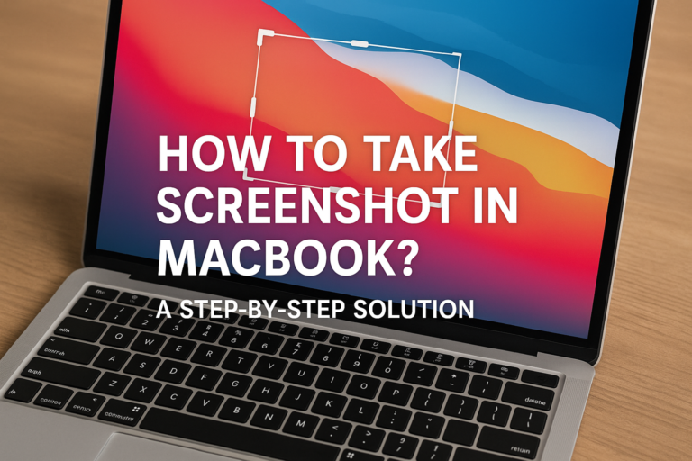 How to Take Screenshot in MacBook